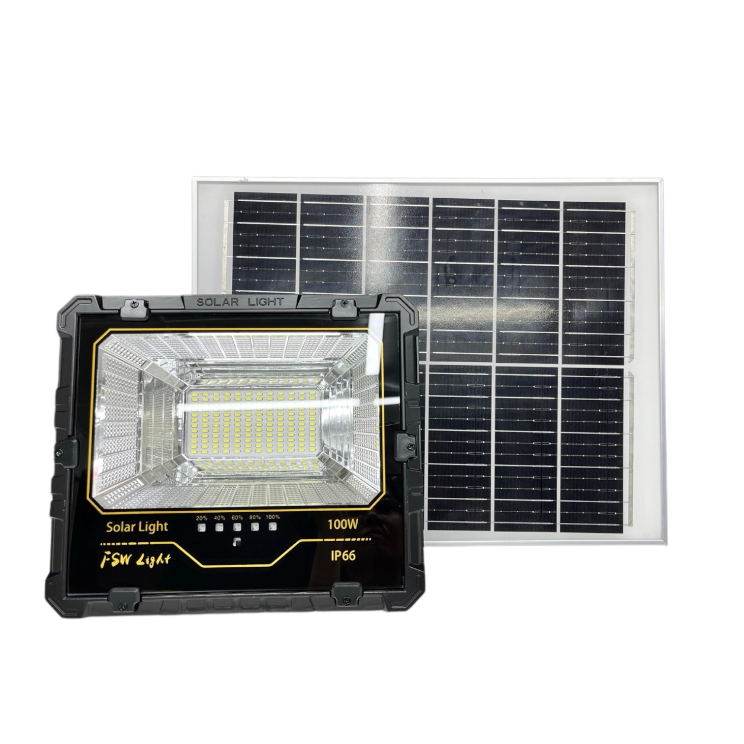 Đèn Pha Năng Lượng Mặt Trời Giá Rẻ FSW 100W